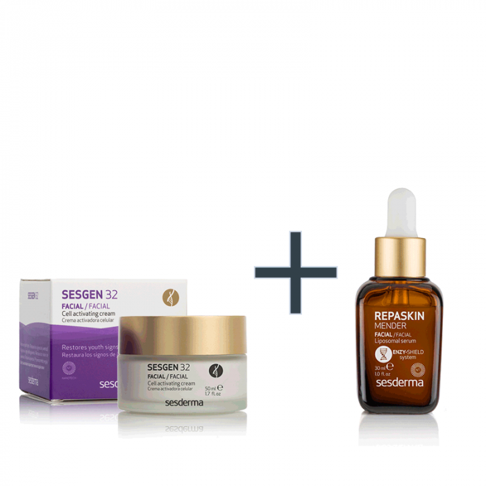 PROMO SESGEN 32 CREMA+REPASKIN MENDER SERUM