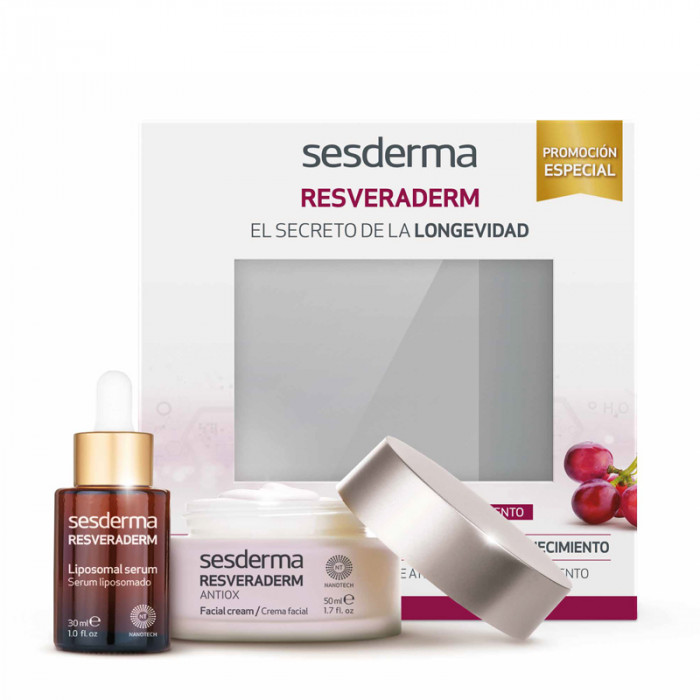 RESVERADERM CREMA + RESVERADERM SERUM