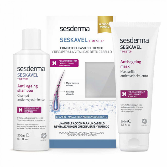 Pack Seskavel Champú + Mascarilla Antienvejecimiento