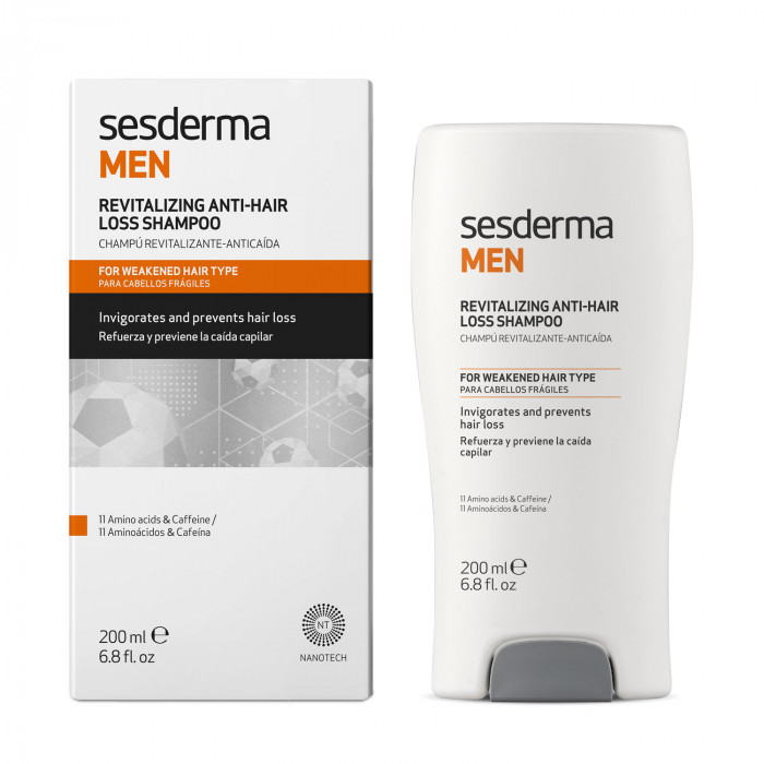 Sesderma Men Champú Revitalizante Anticaída 200 ml.