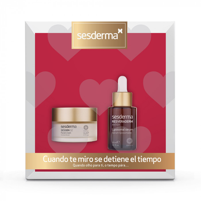 Pack Sesgen 32 crema + Resveraderm serum 