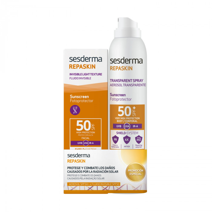 Promo Repaskin Aerosol SPF50+Fluido Invisible