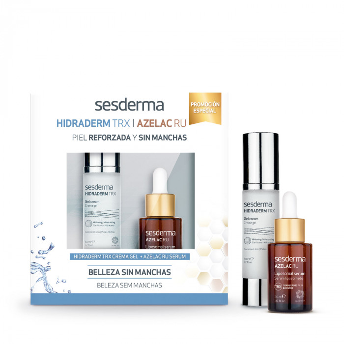 Pack Hidraderm TRX crema gel + Azelac Ru serum