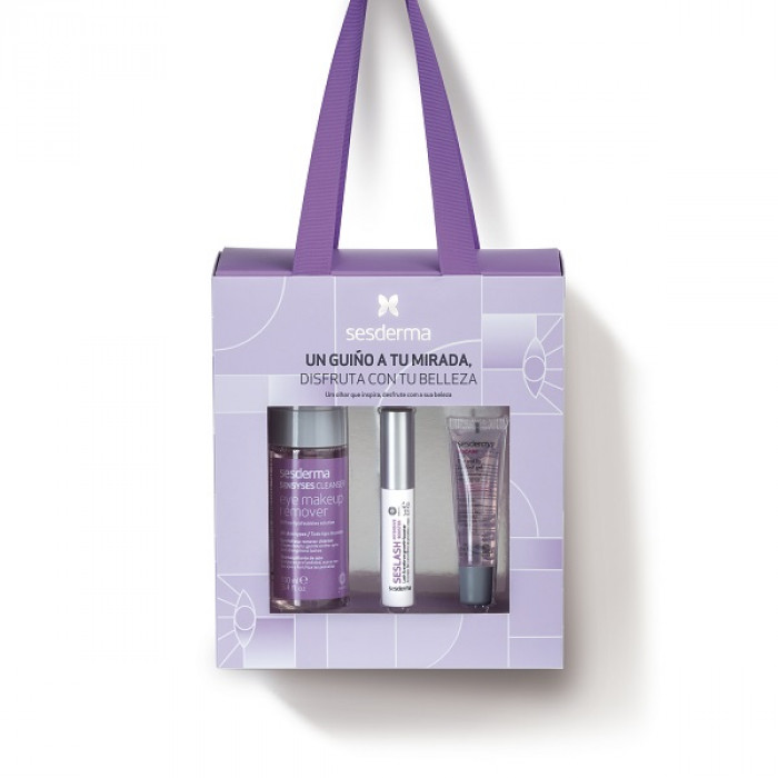 Sesderma Pack Mirada Glicare Contorno +Seslash Pestañas Cejas+Cleanser