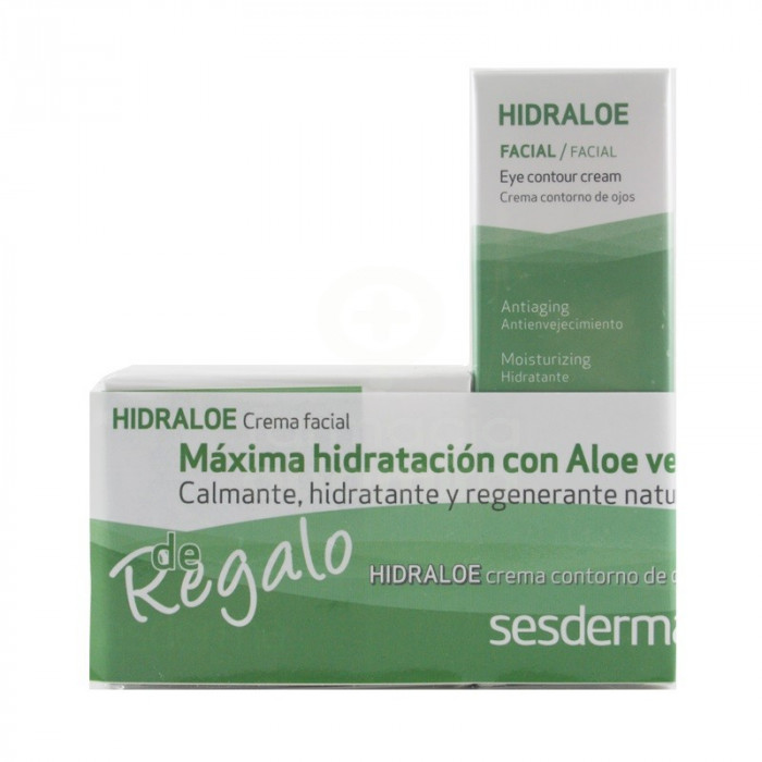 Pack Hidraloe Crema Facial + Hidraloe Contorno