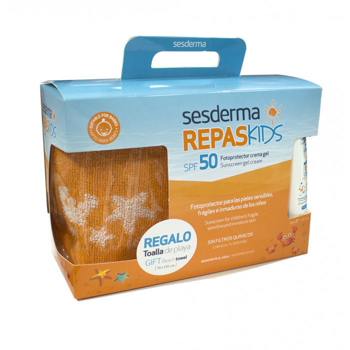 PROMOCION REPASKIDS SPF 50 + TOALLA