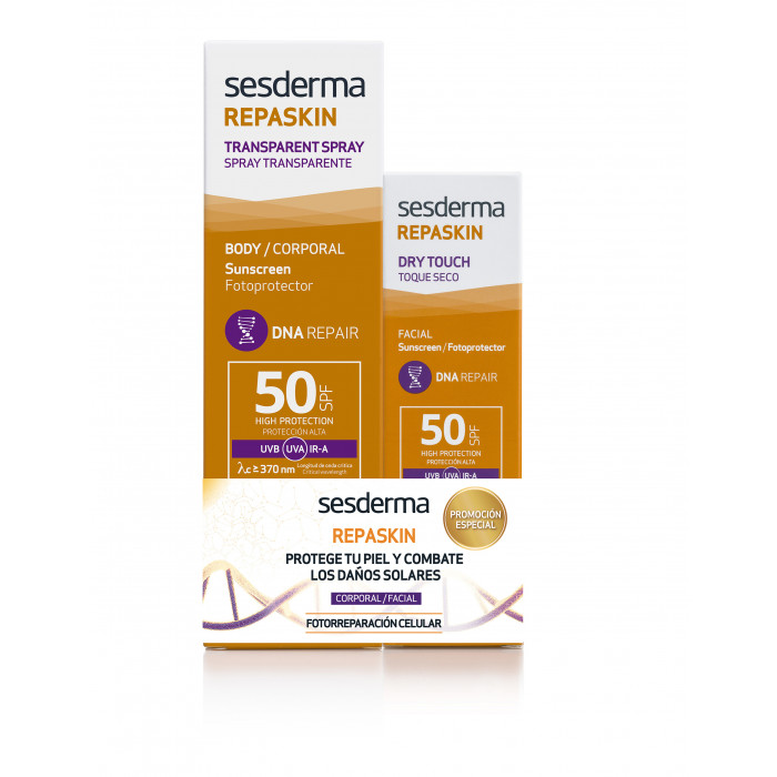 Promo Repaskin Seco SPF50 + Spray SPF50