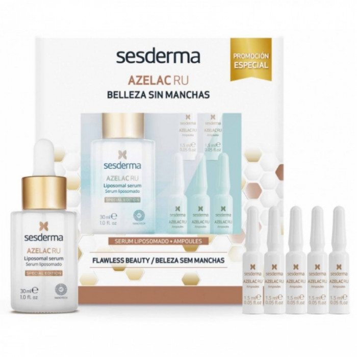 Sesderma Azelac Ru Pack Sérum Antimanchas + Ampollas Despigmentantes.