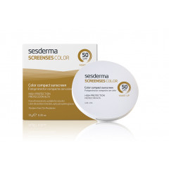 Screenses color Fotoprotector compacto color SPF 50 Brown