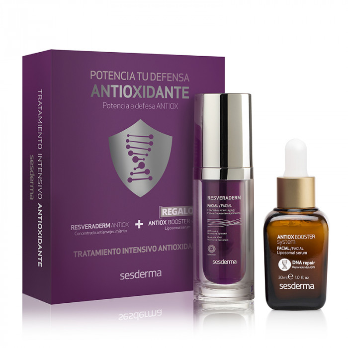 PROMO RESVERADERM CREAM + ANTIOX BOOSTER SERUM