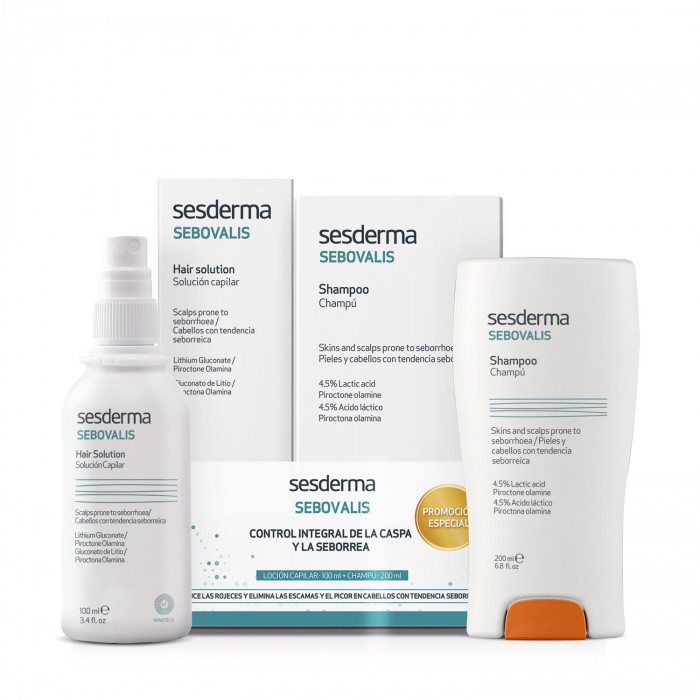  Sebovalis Shampoo + Lotion Pack