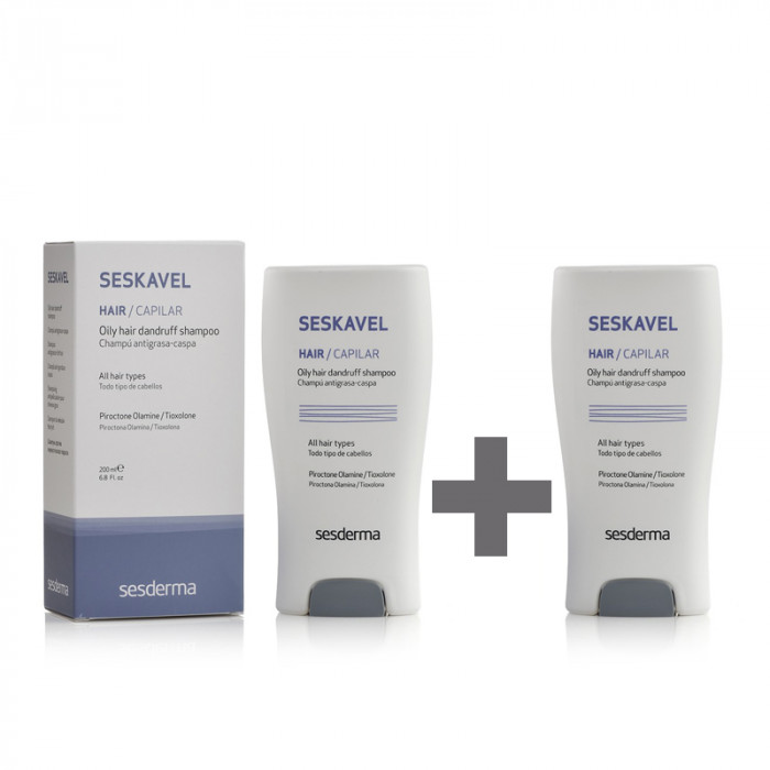 DUAL SESKAVEL OILY-HAIR AND ANTI-DANRUFF SHAMPOO